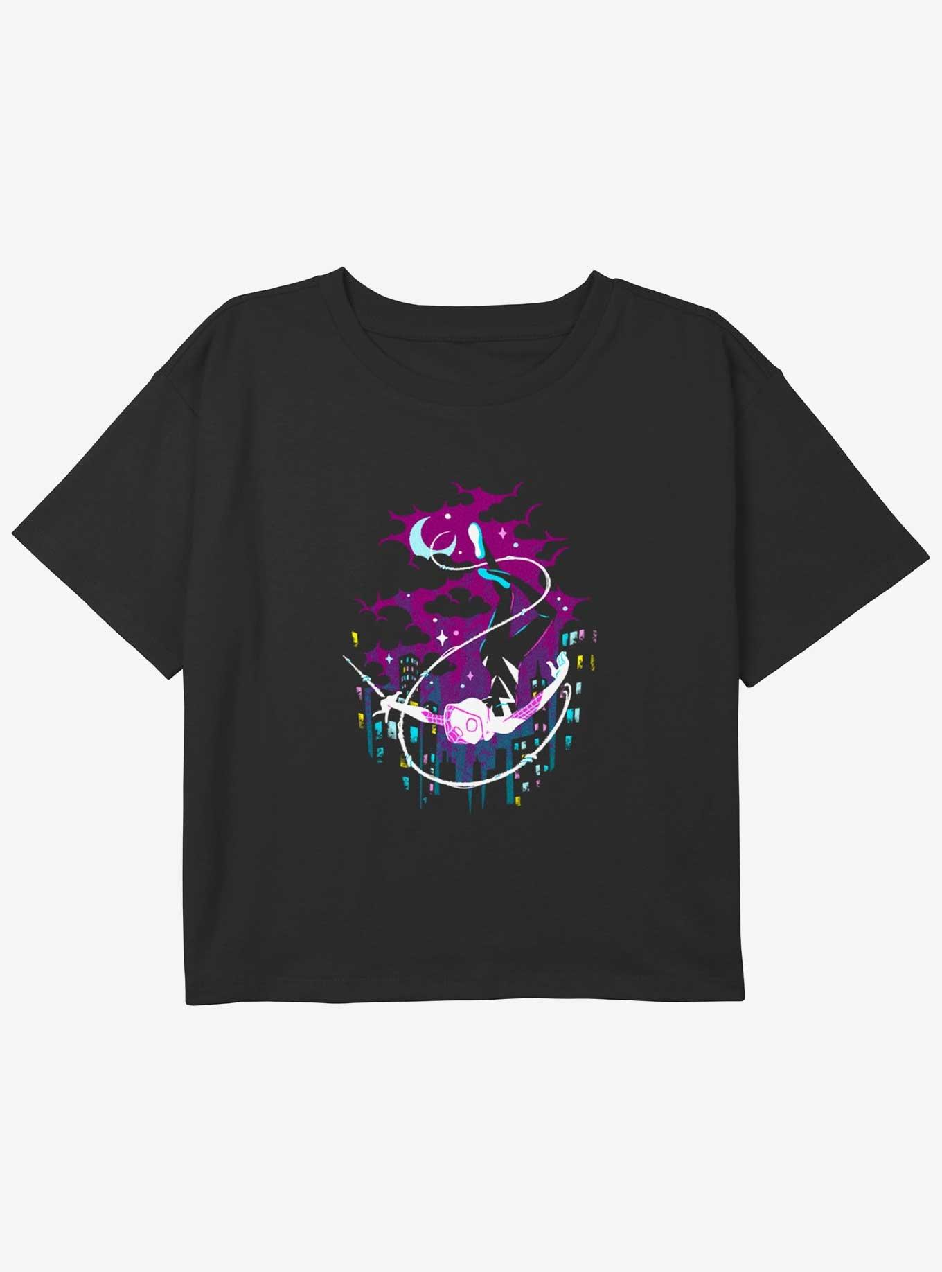 Marvel Spider-Gwen Gwen Thwips Girls Youth Crop T-Shirt, , hi-res