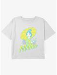 Disney Mulan Surf Pop Mulan Girls Youth Crop T-Shirt, WHITE, hi-res