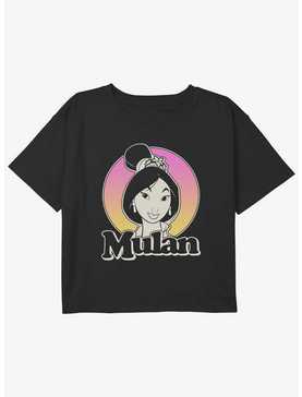 Disney Mulan Classic Mulan Girls Youth Crop T-Shirt, , hi-res