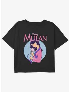 Disney Mulan Blossom Mulan Girls Youth Crop T-Shirt, , hi-res
