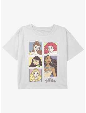 Disney The Little Mermaid Princesses Girls Youth Crop T-Shirt, , hi-res