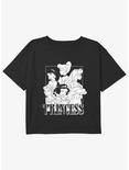 Disney Aladdin Grungey Princess Girls Youth Crop T-Shirt, BLACK, hi-res