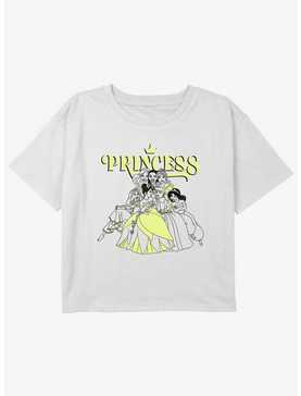 Disney The Little Mermaid Pop Princess Girls Youth Crop T-Shirt, , hi-res