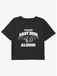 Disney High School Musical East High Alumni Girls Youth Crop T-Shirt, BLACK, hi-res