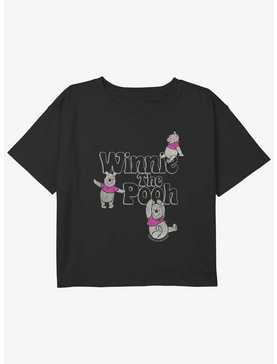 Disney Winnie The Pooh Soft Pop Winnie Girls Youth Crop T-Shirt, , hi-res