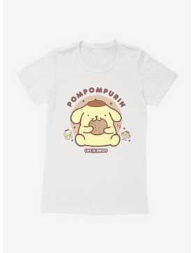 Pompompurin Life Is Sweet Womens T-Shirt, , hi-res
