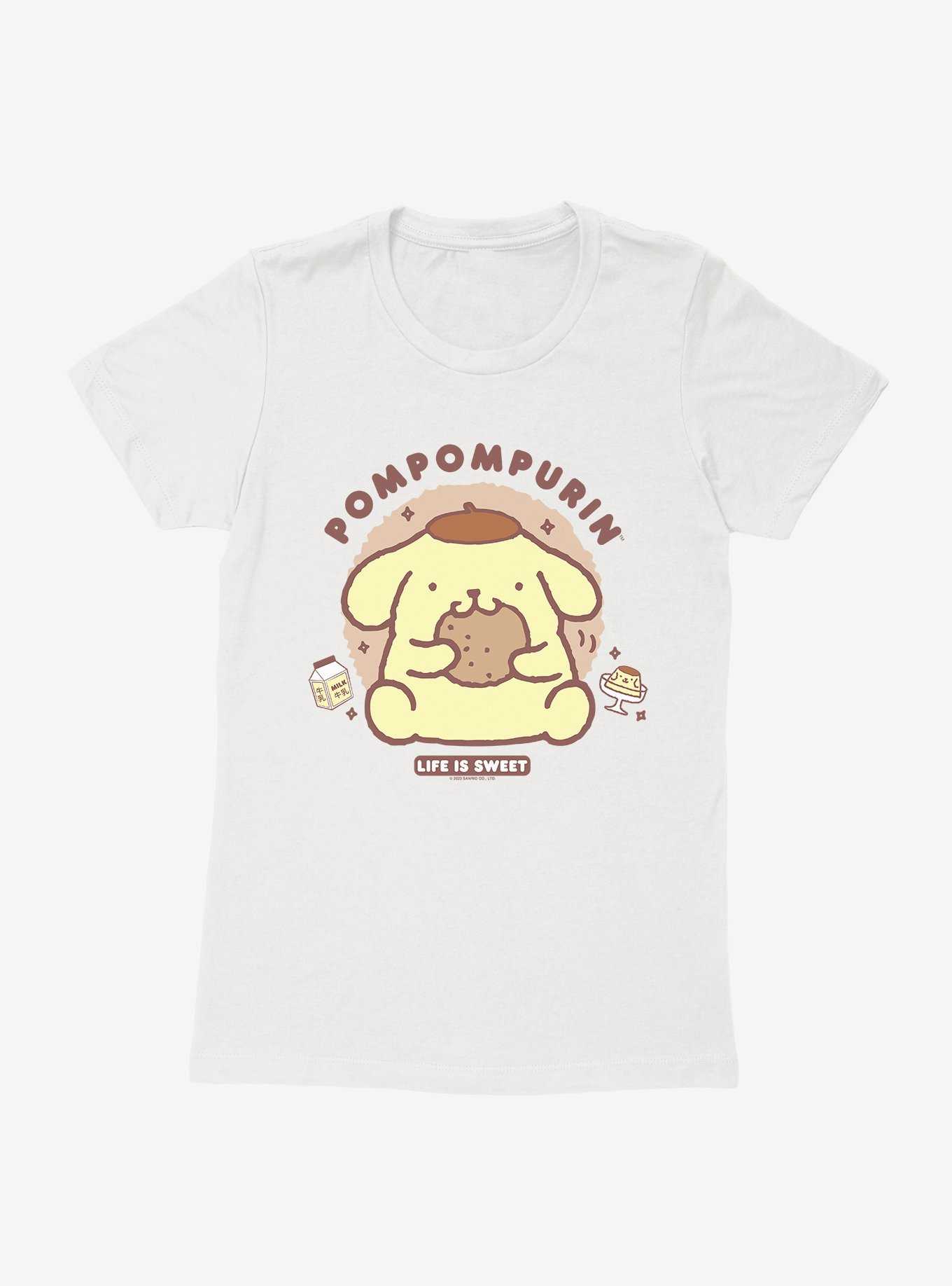 Pompompurin Life Is Sweet Womens T-Shirt, , hi-res