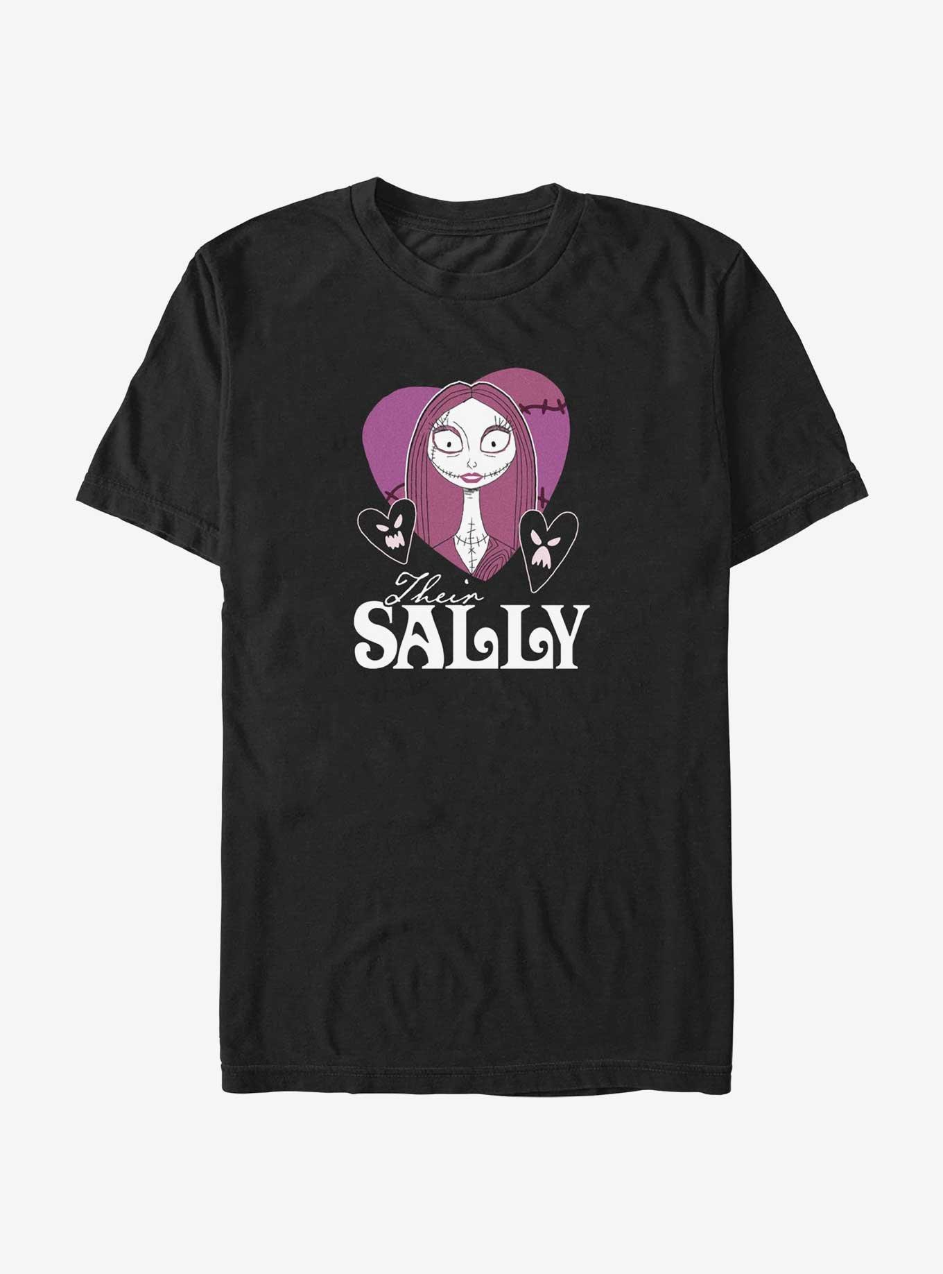 Disney The Nightmare Before Christmas Their Sally T-Shirt, BLACK, hi-res