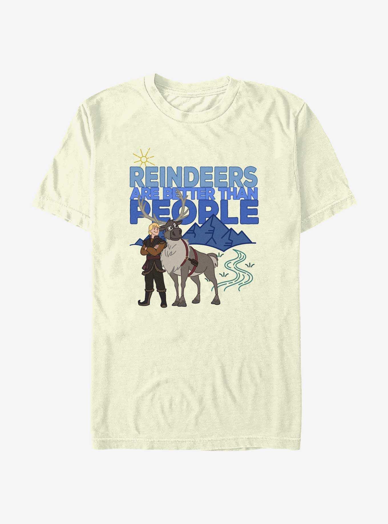 Disney Frozen Reindeers Are Better Than People T-Shirt, , hi-res