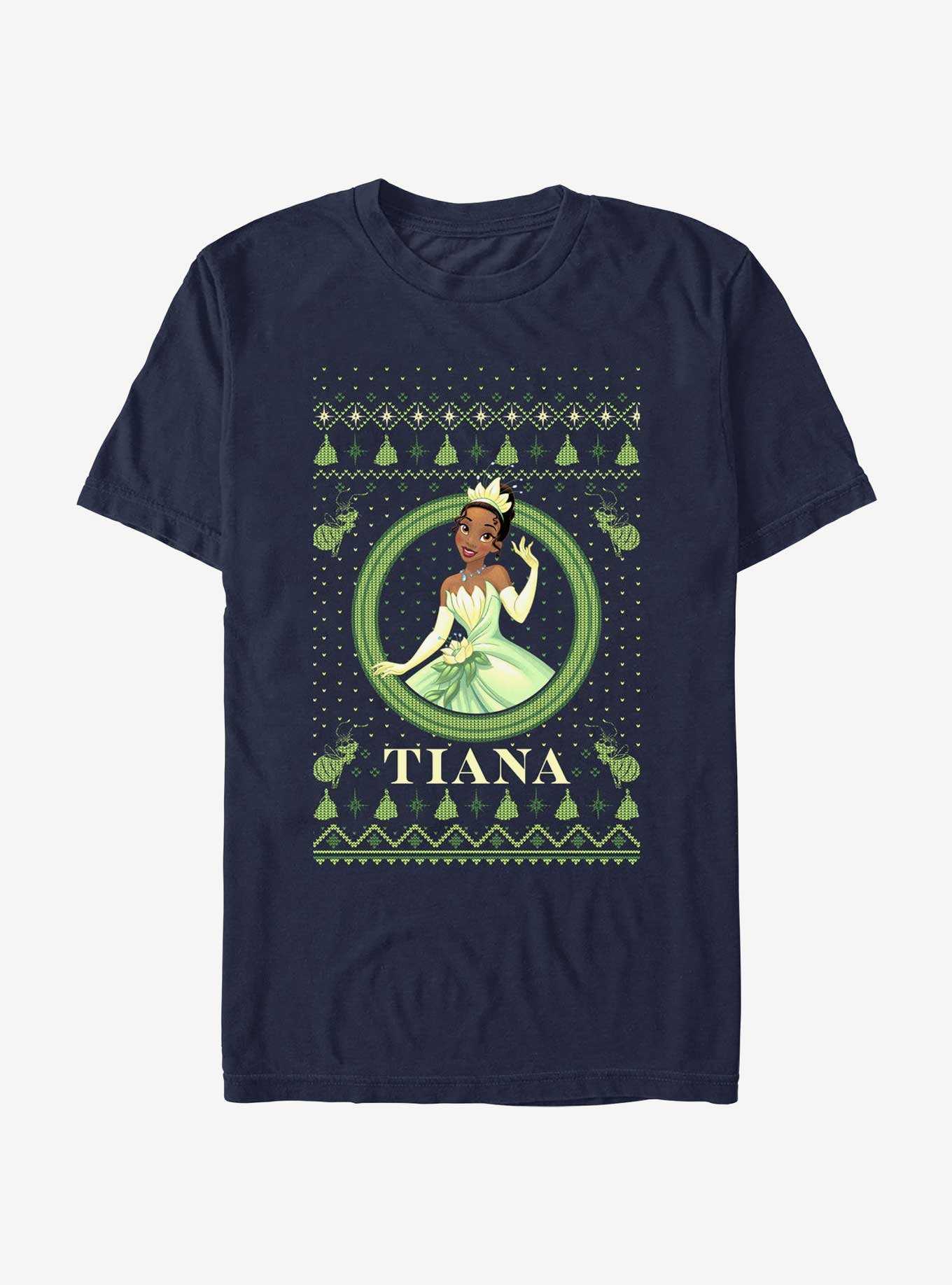 Disney Princess & The Frog Tiana Ugly Holiday T-Shirt, , hi-res