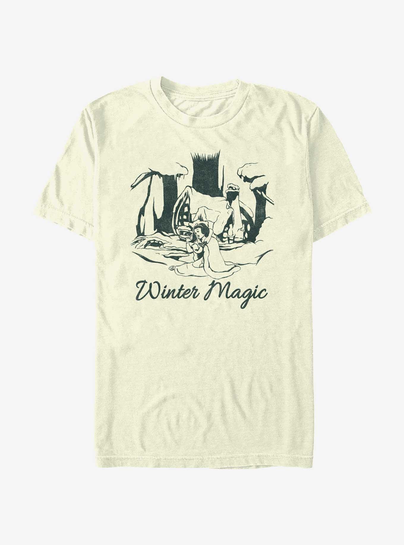 Disney Princesses Snow White Winter Magic T-Shirt, NATURAL, hi-res
