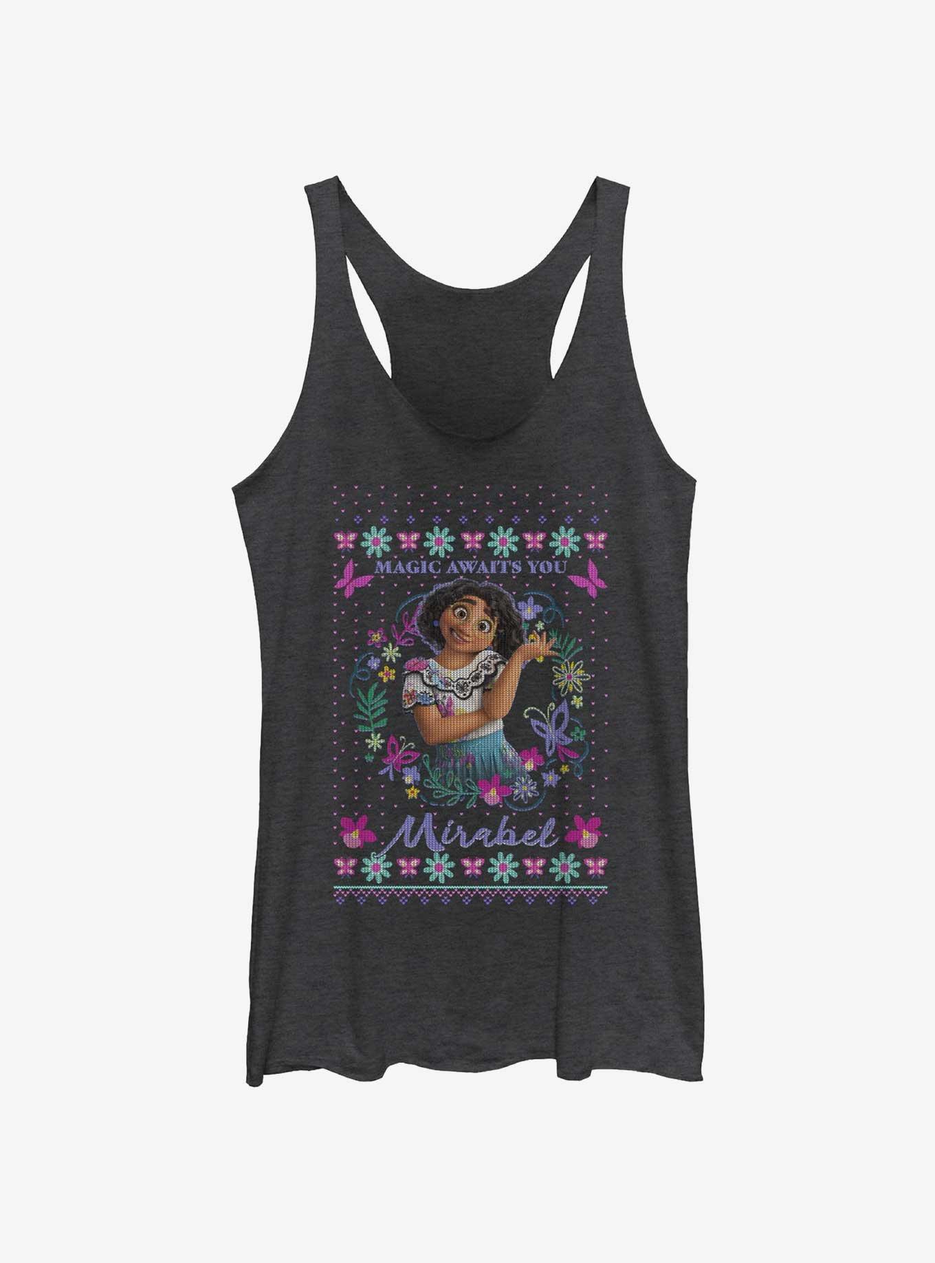 Disney Encanto Mirabel Ugly Holiday Girls Tank