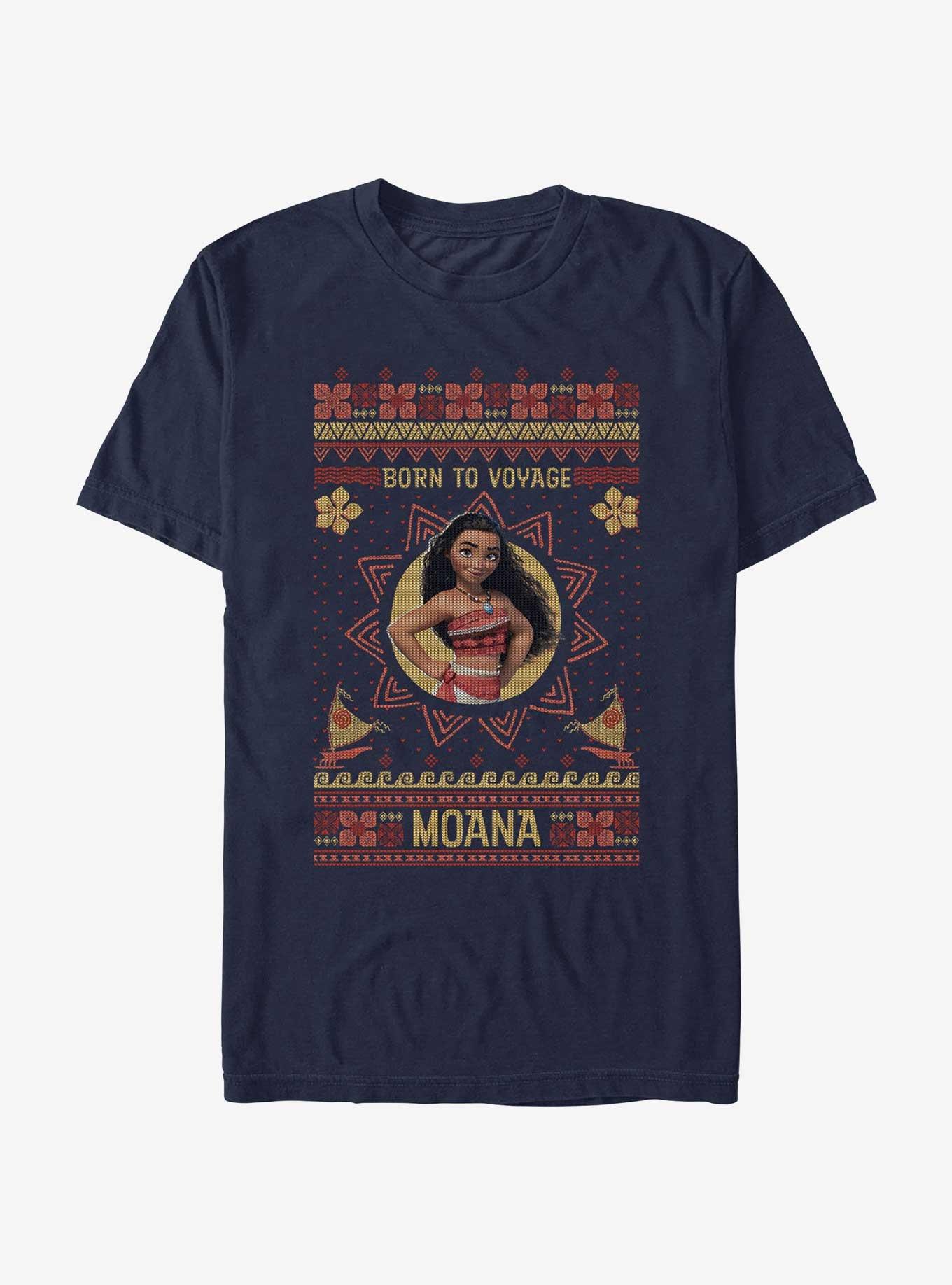 Disney Moana Ugly Holiday T-Shirt, NAVY, hi-res