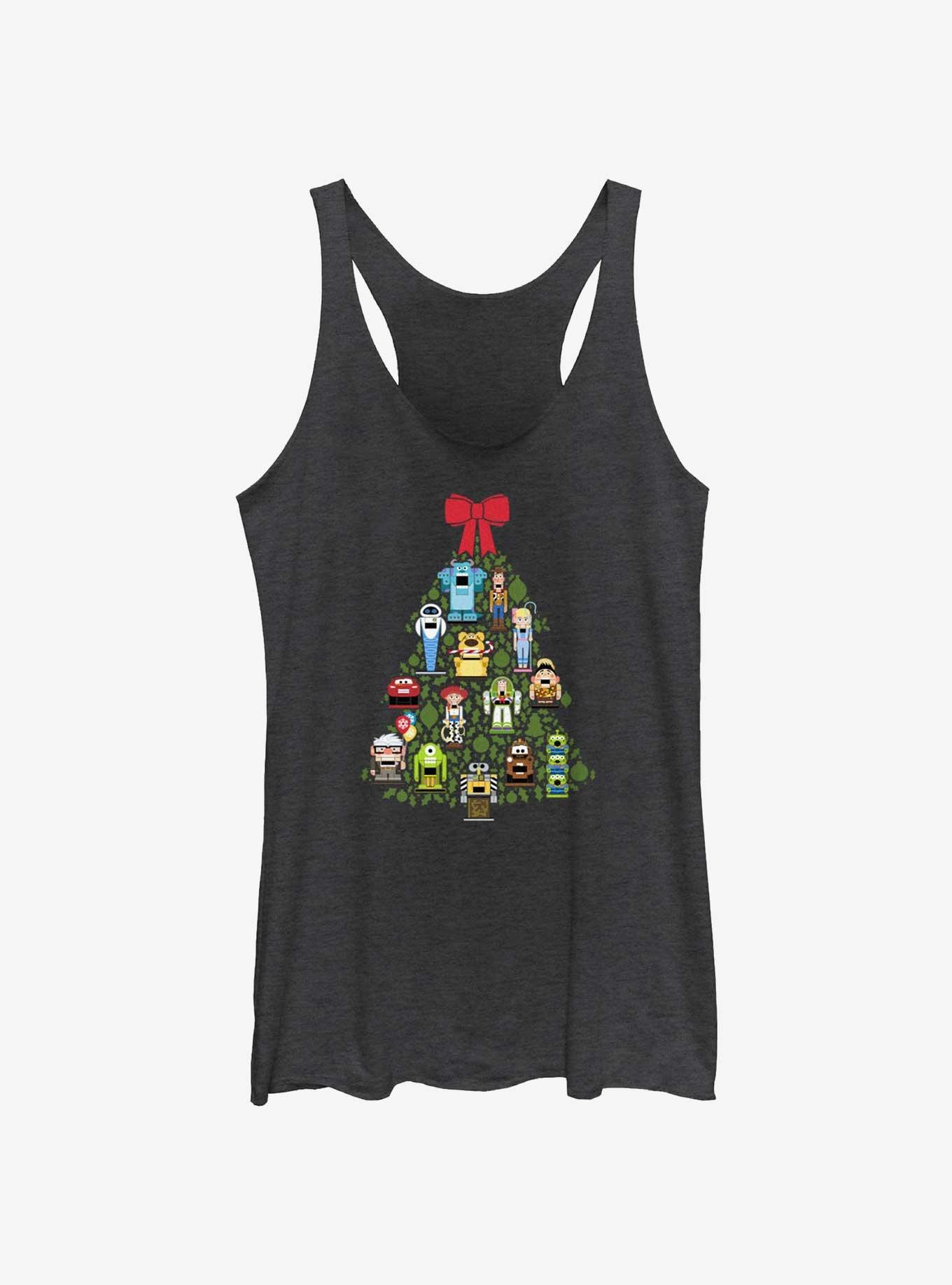 Disney Pixar Nutcracker Tree Girls Tank, BLK HTR, hi-res