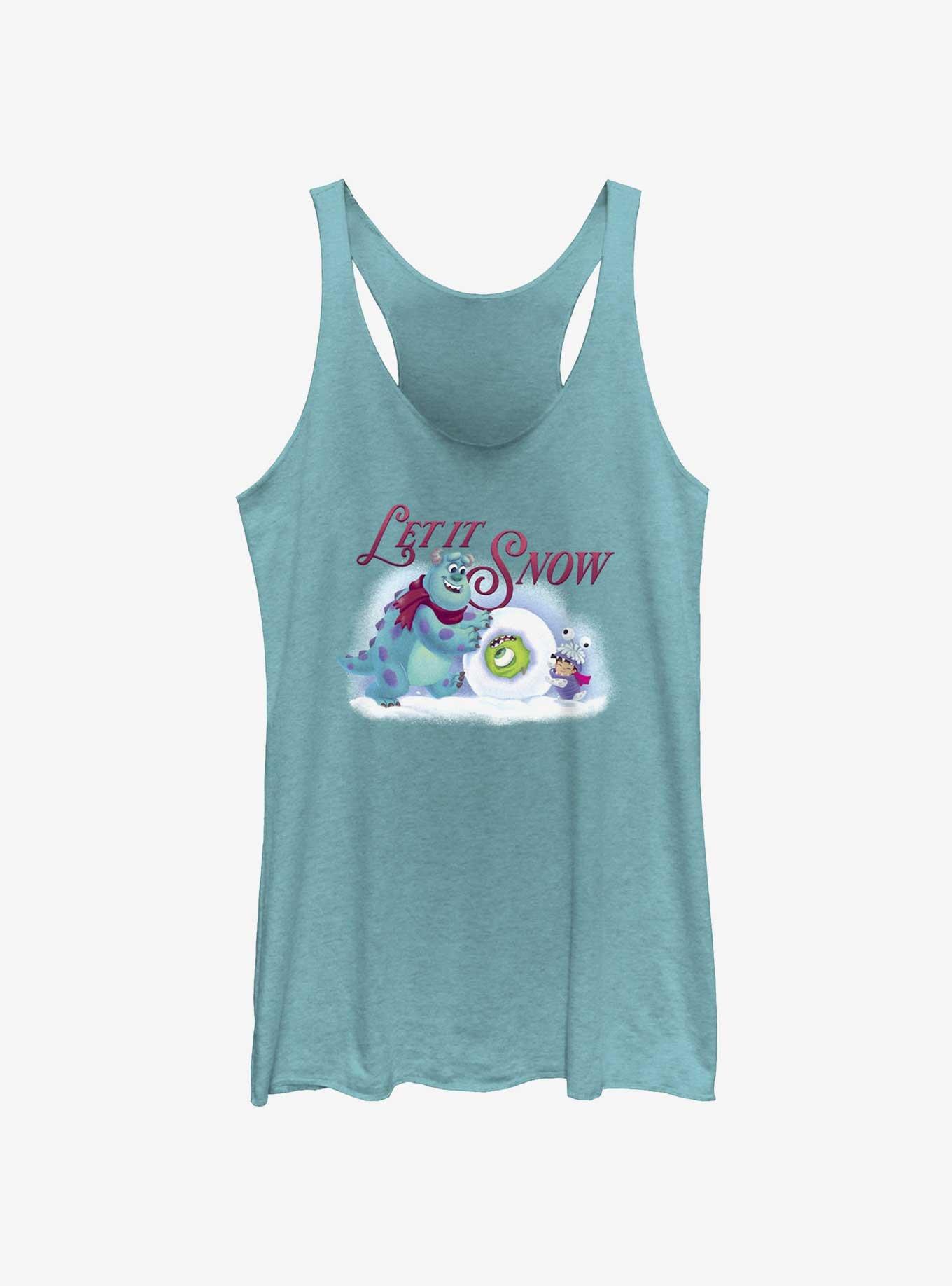 Disney Pixar Monsters Inc. Let It Snow Girls Tank