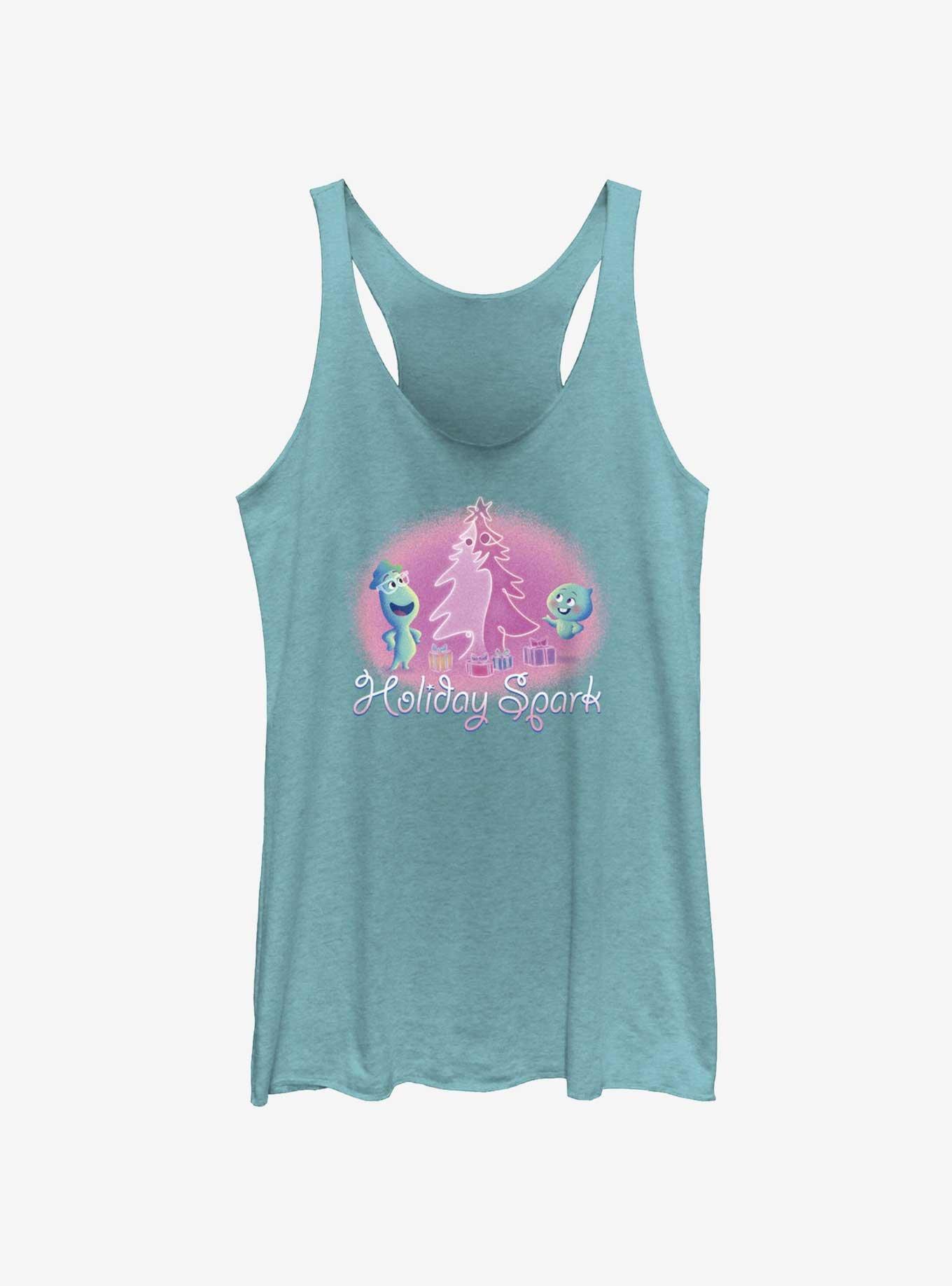 Disney Pixar Soul Holiday Spark Girls Tank, TAHI BLUE, hi-res