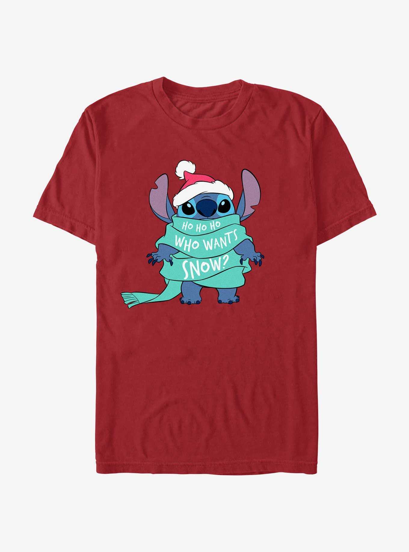 Disney Lilo & Stitch Who Wants Snow T-Shirt, , hi-res