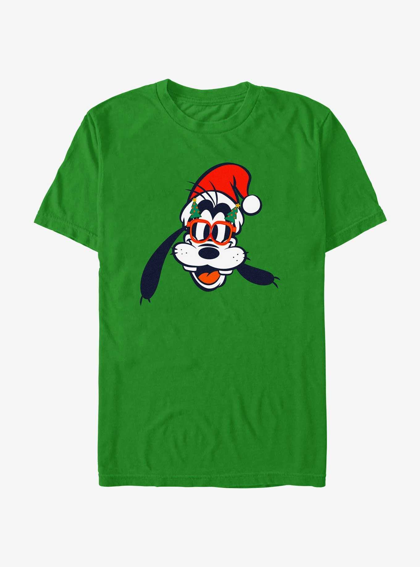 Disney Goofy Christmas Glasses T-Shirt, , hi-res