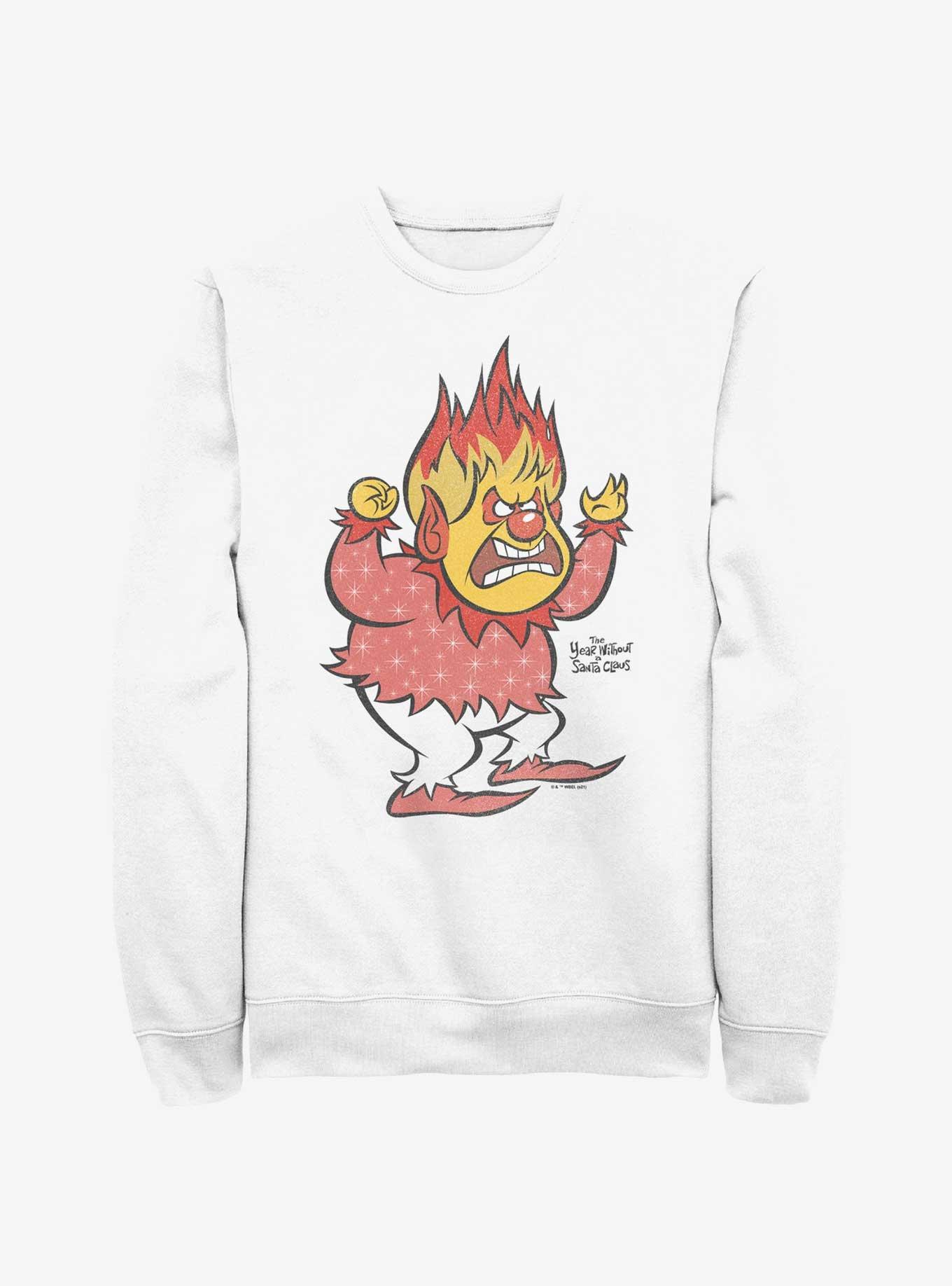 The Year Without a Santa Claus Vintage Heat Miser Sweatshirt, , hi-res