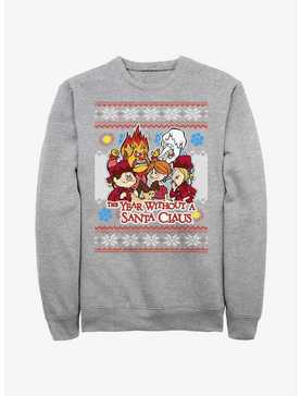The Year Without a Santa Claus Christmas Gang Ugly Christmas Sweatshirt, , hi-res