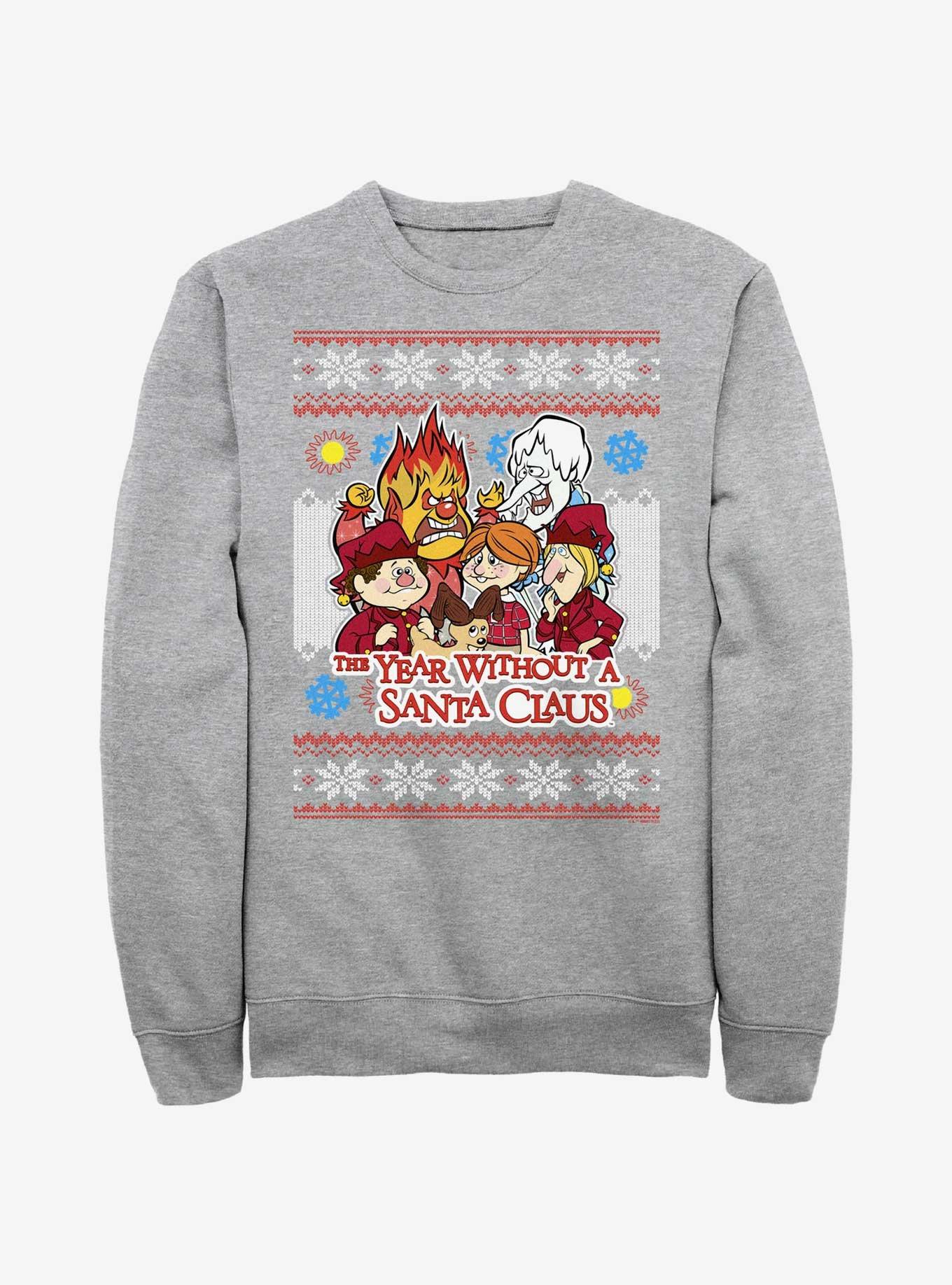 Santa 2024 claws sweatshirt