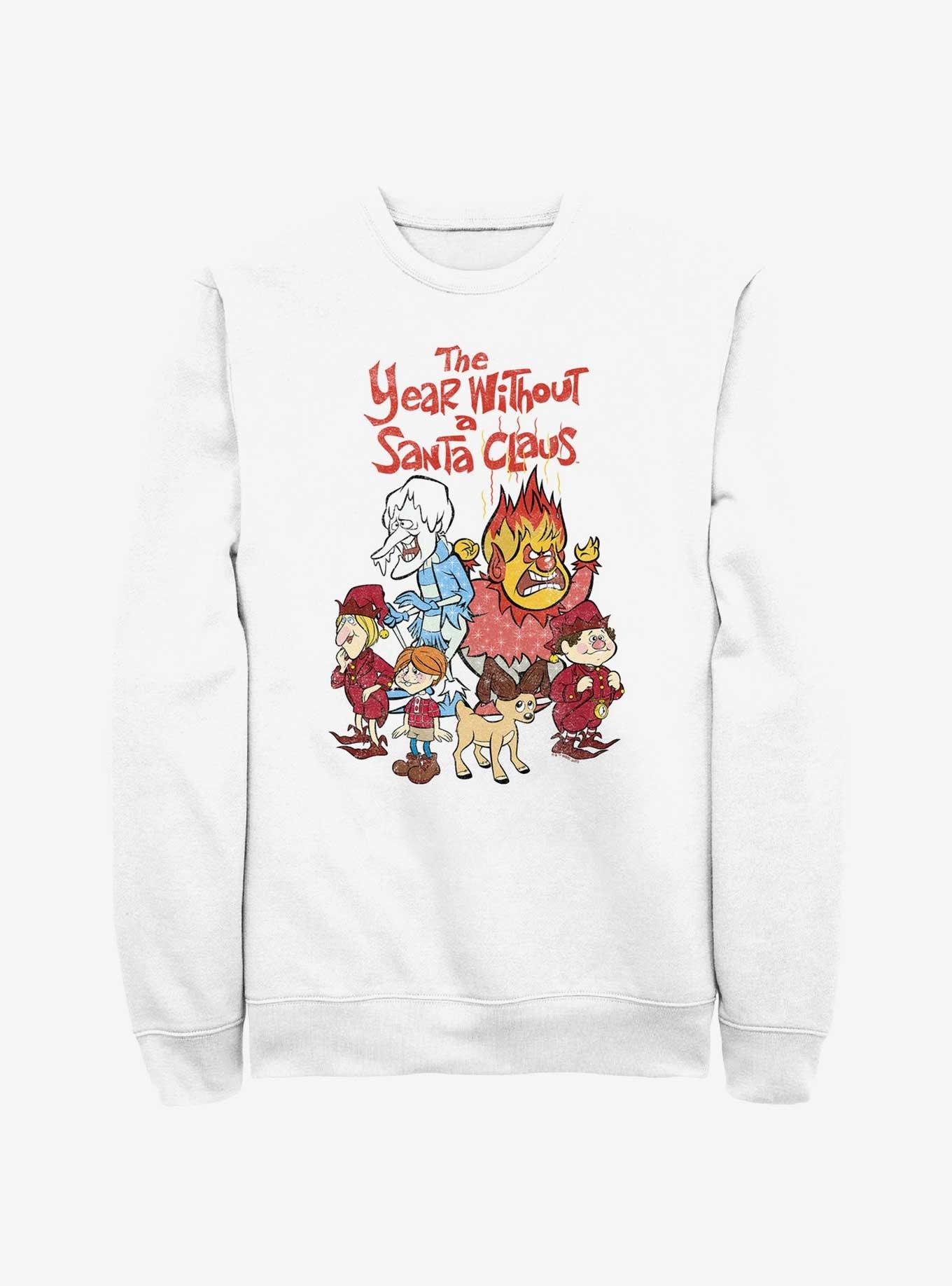 The Year Without a Santa Claus Logo Group Sweatshirt, , hi-res