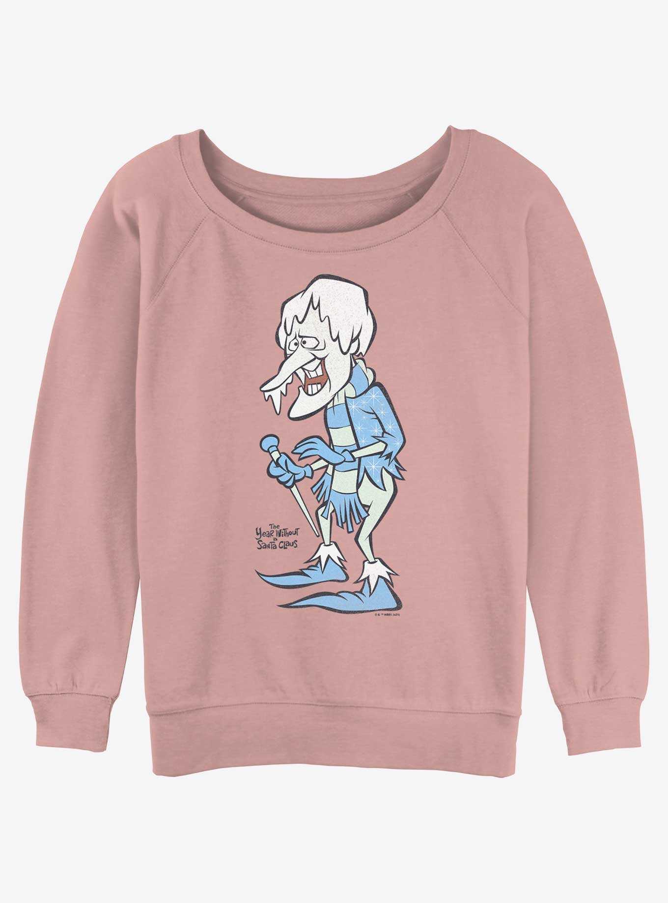 The Year Without a Santa Claus Snow Miser Girls Slouchy Sweatshirt, , hi-res