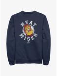 The Year Without a Santa Claus Heat Miser Collegiate Sweatshirt, NAVY, hi-res