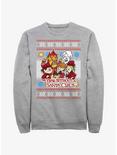 The Year Without a Santa Claus Christmas Gang Ugly Christmas Sweatshirt, ATH HTR, hi-res