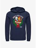 The Year Without a Santa Claus Happy Holidays Wreath Hoodie, NAVY, hi-res