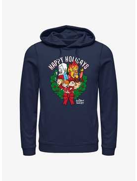 The Year Without a Santa Claus Happy Holidays Wreath Hoodie, , hi-res