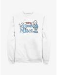 The Year Without a Santa Claus Snow Miser Badge Sweatshirt, WHITE, hi-res