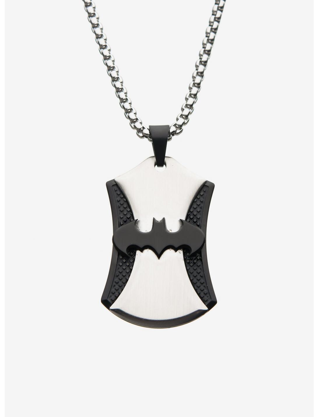 DC Comics Batman Dog Tag Pendant Necklace, , hi-res