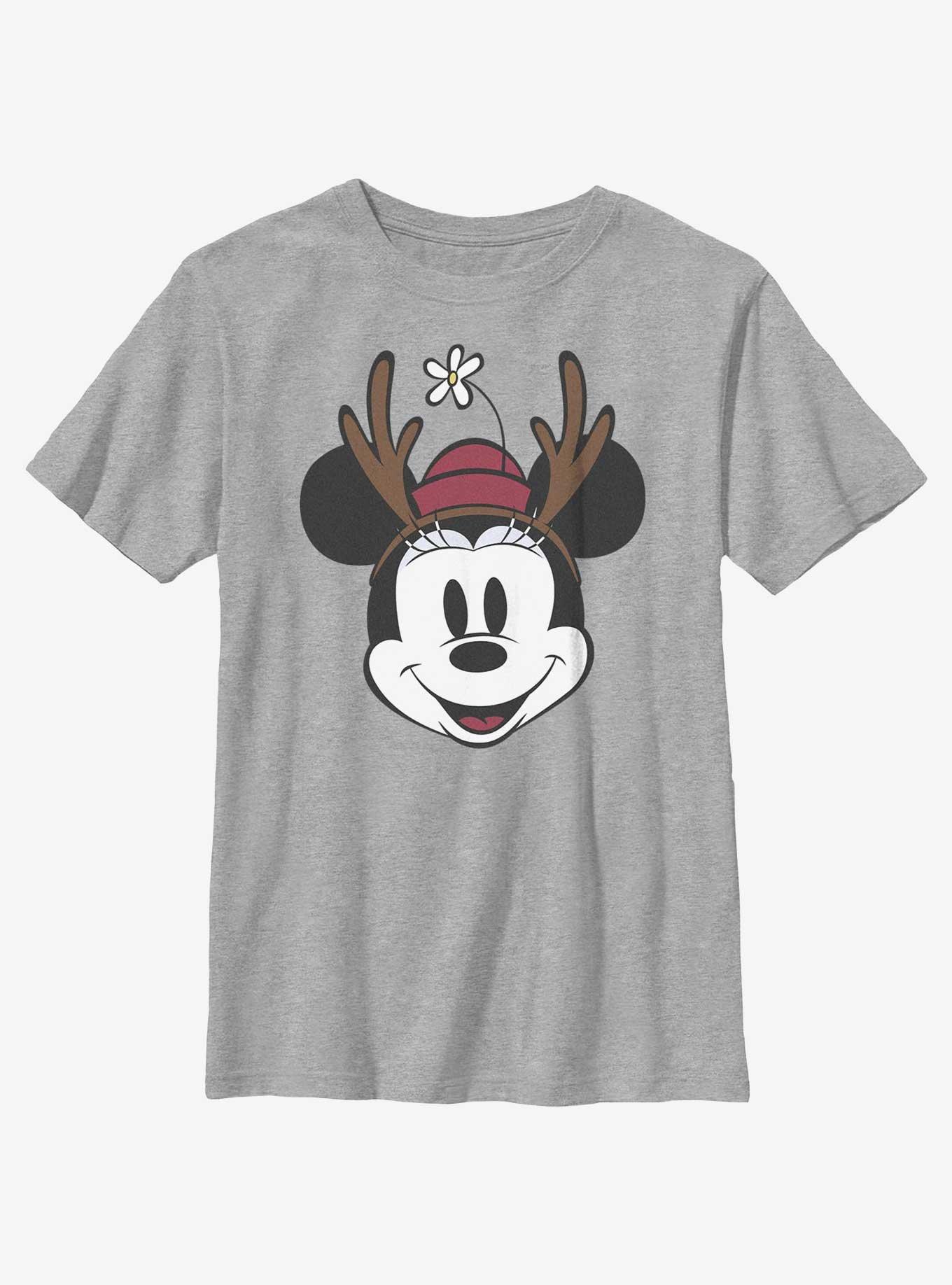 Disney Minnie Mouse Minnie Antlers Youth T-Shirt, , hi-res