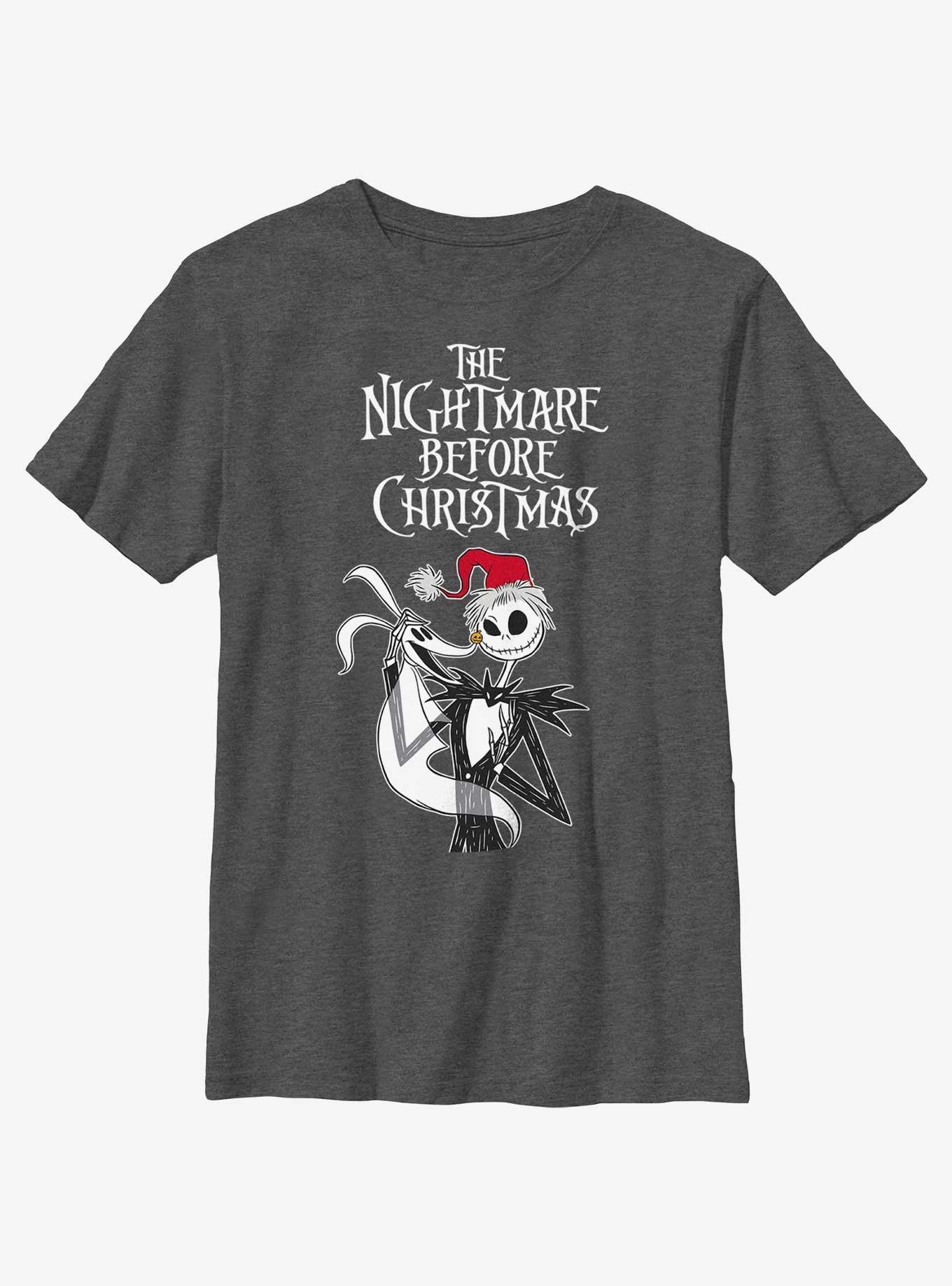 Disney Nightmare Before Christmas Jack & Zero Friendship Youth T-Shirt, , hi-res