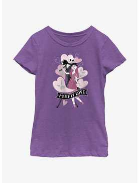 Disney Nightmare Before Christmas Misfit Love Youth Girls T-Shirt, , hi-res
