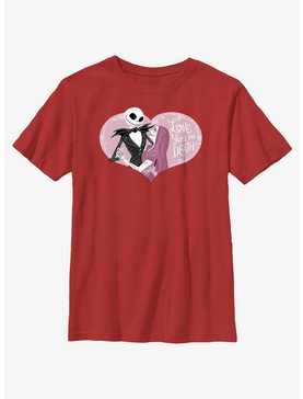 Disney Nightmare Before Christmas Love You To Death Youth T-Shirt, , hi-res
