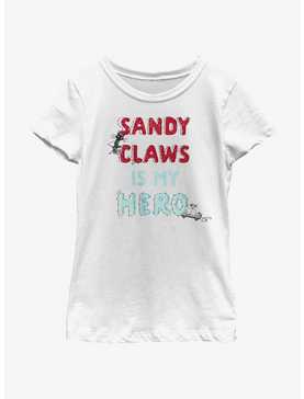 Disney Nightmare Before Christmas My Hero Sandy Claws Youth Girls T-Shirt, , hi-res