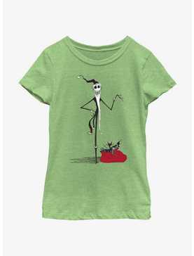 Disney Nightmare Before Christmas Sandy Claws Jack Youth Girls T-Shirt, , hi-res