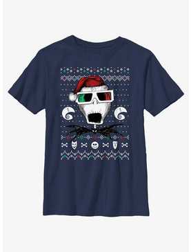 Disney Nightmare Before Christmas Ugly Holiday Jack Holiday Vision Youth T-Shirt, , hi-res