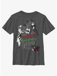 Disney Nightmare Before Christmas Fright Christmas Youth T-Shirt, CHAR HTR, hi-res
