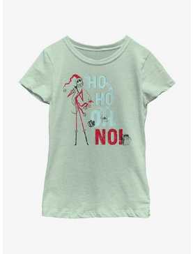 Disney Nightmare Before Christmas Ho Ho Oh No Youth Girls T-Shirt, , hi-res