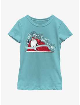 Disney Nightmare Before Christmas Scary Christmas Youth Girls T-Shirt, , hi-res