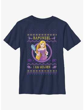 Disney Princesses Rapunzel Ugly Holiday Youth T-Shirt, , hi-res