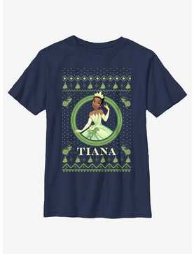 Disney The Princess & The Frog Tiana Ugly Holiday Youth T-Shirt, , hi-res