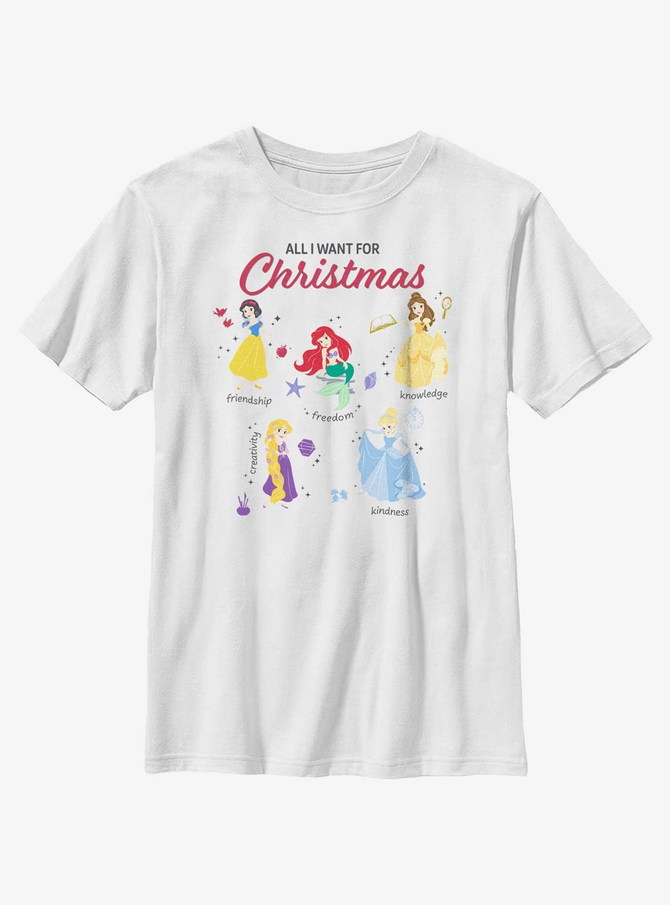 Disney Princesses Quality Wishlist Youth T-Shirt, , hi-res