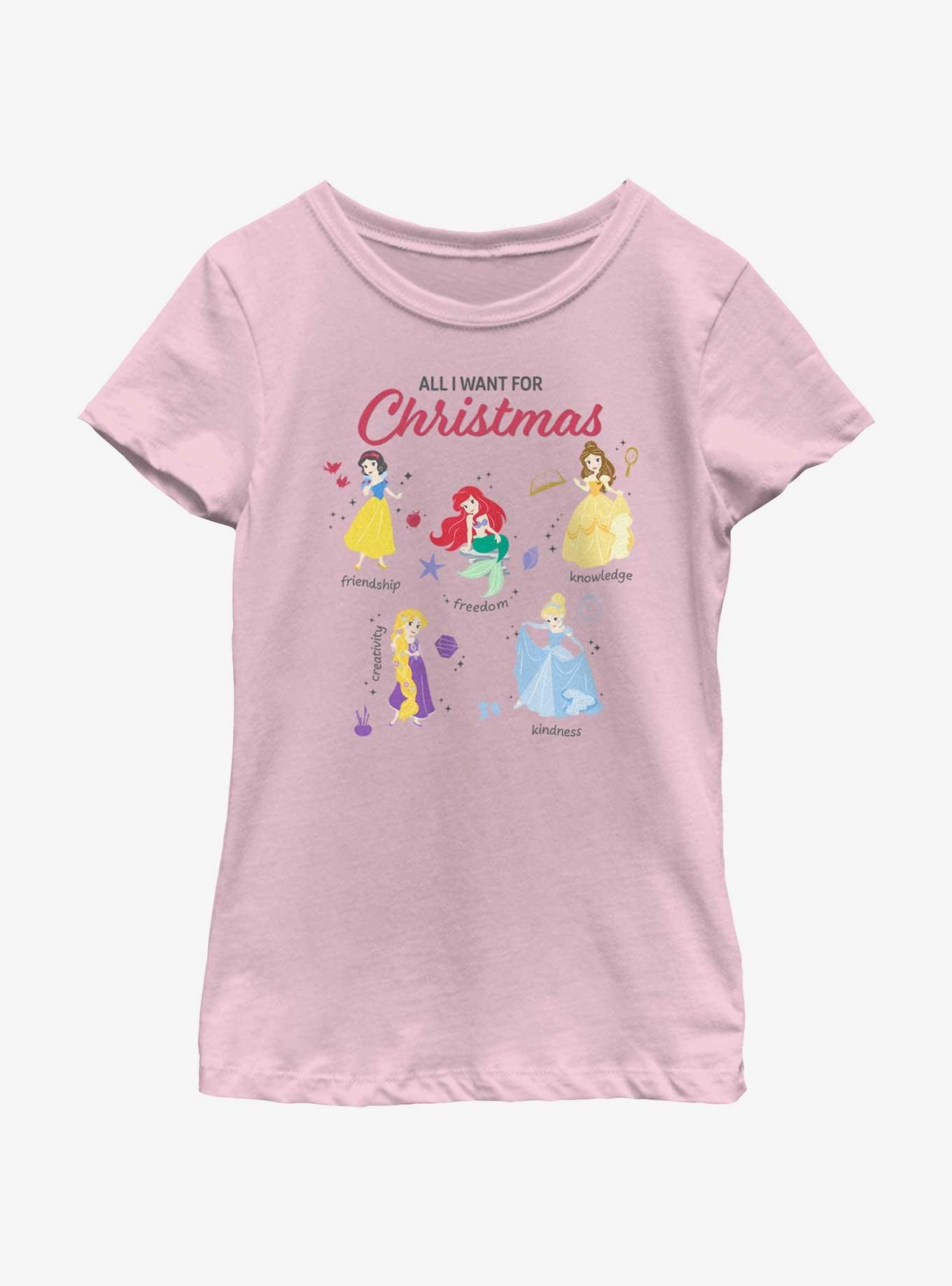 Disney Princesses Quality Wishlist Youth Girls T-Shirt, , hi-res