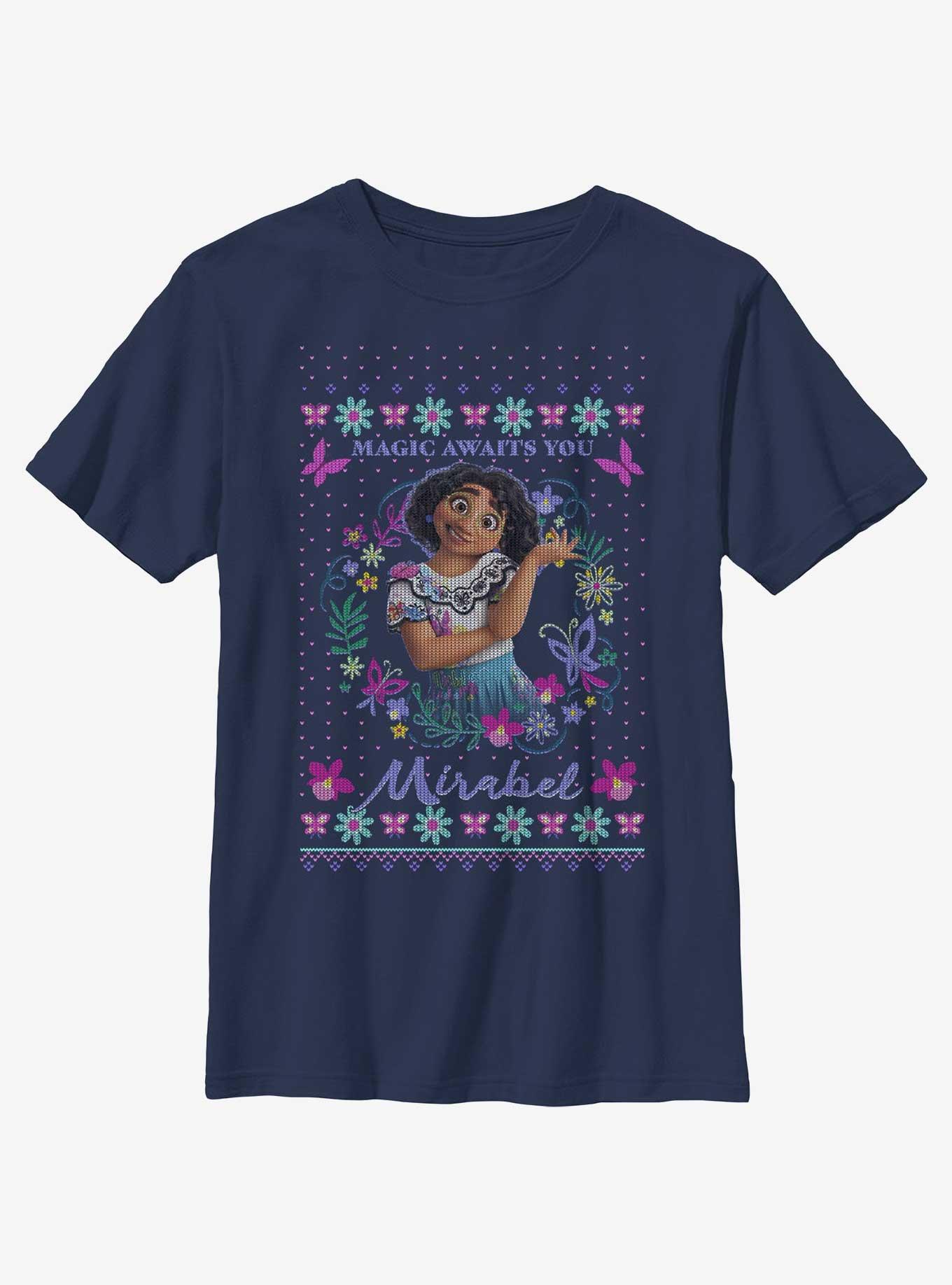 Disney Encanto Mirabel Ugly Holiday Youth T-Shirt, , hi-res