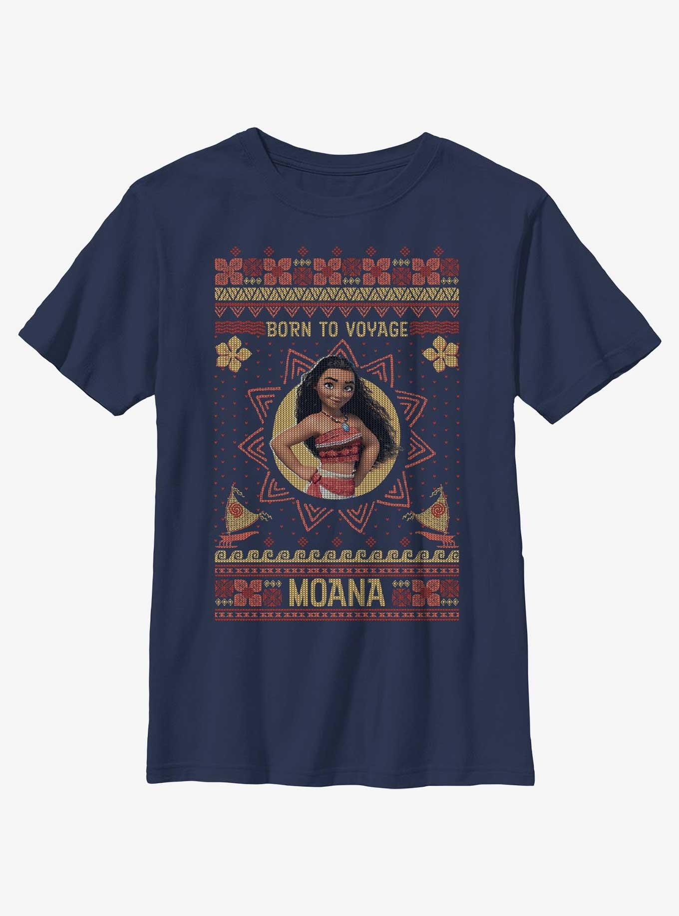 Disney Moana Ugly Holiday Youth T-Shirt, , hi-res