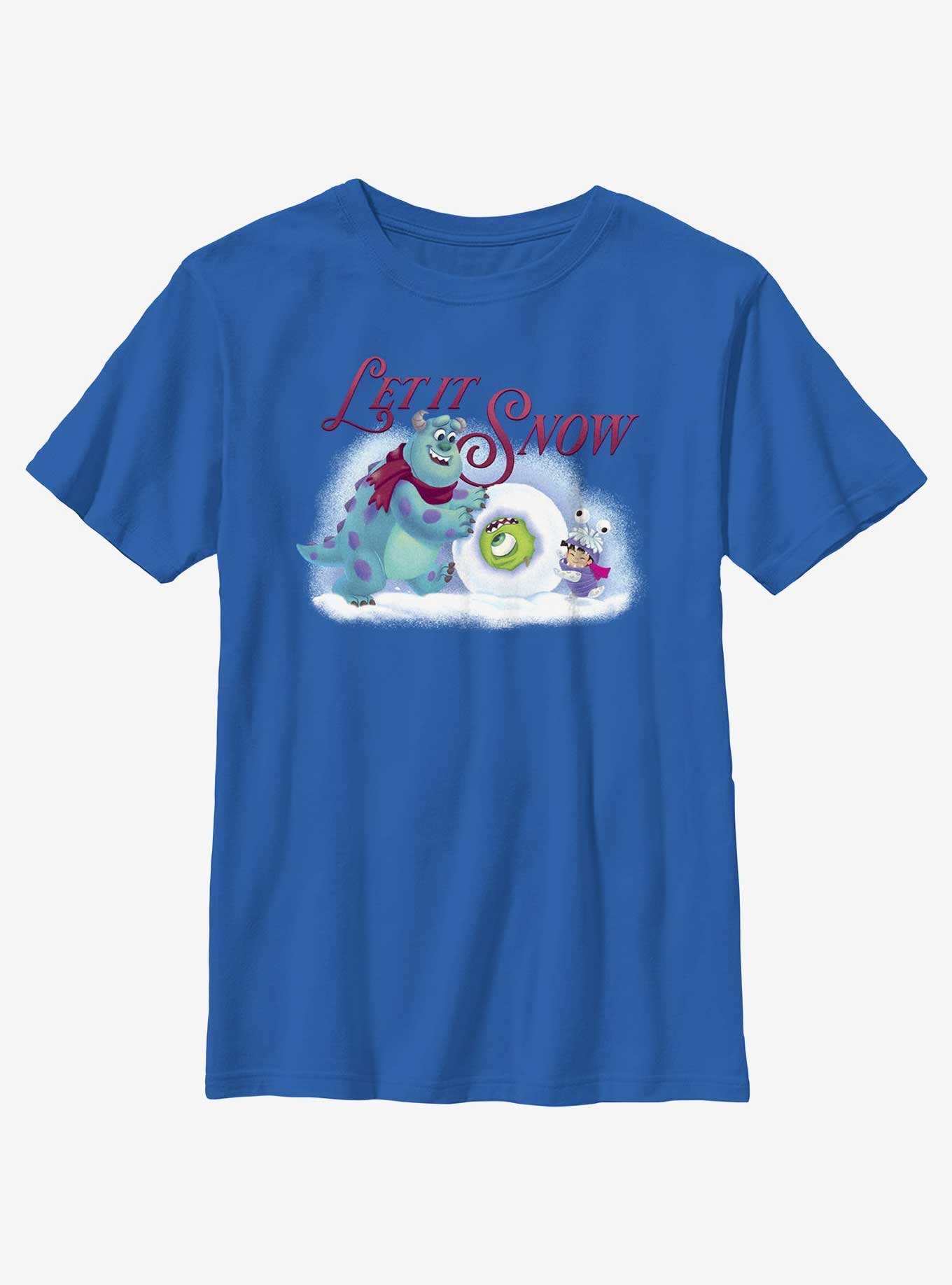 Disney Pixar Monsters Inc. Let It Snow Youth T-Shirt, , hi-res